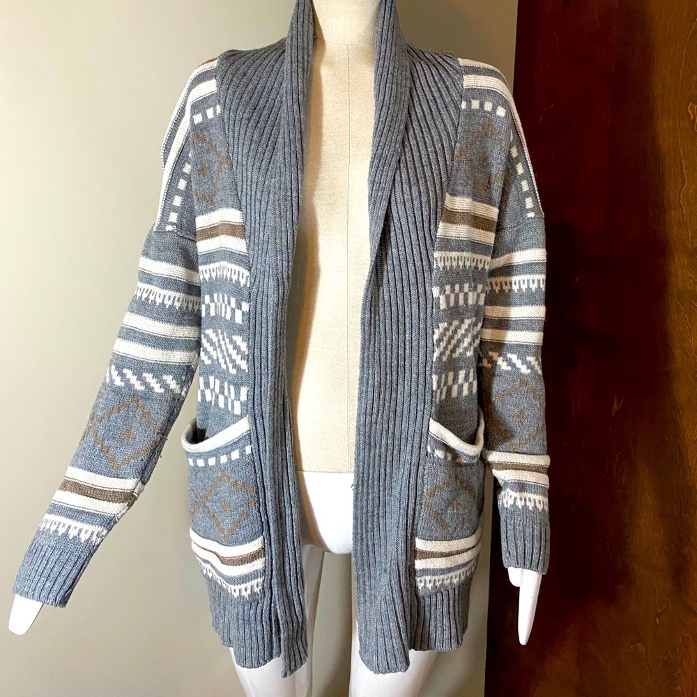 Cozy open cardigan